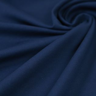 Baumwolljersey - Premium Basic - uni - marine