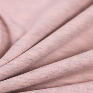 French Terry - Premium Basic - Sommersweat - rosa meliert