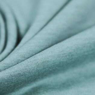 French Terry - Premium Basic - Sommersweat - teal meliert