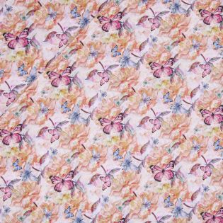 Baumwollvoile - lovely Butterflies