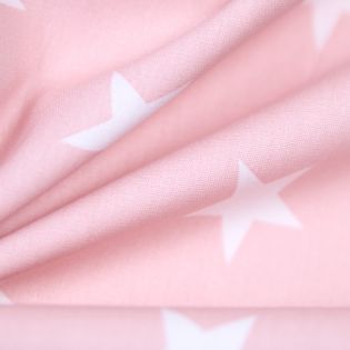Baumwolle - Big Stars - altrose