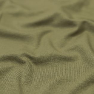 Viskosejersey - Premium Basic - uni - moosgrün 