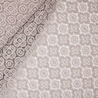 Stretch - Spitze - uni - beige