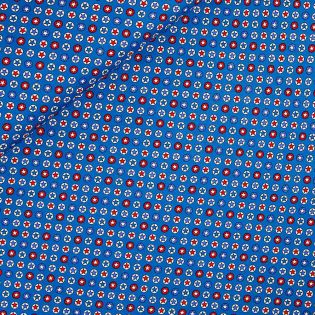 Baumwolle - American Stars - blau
