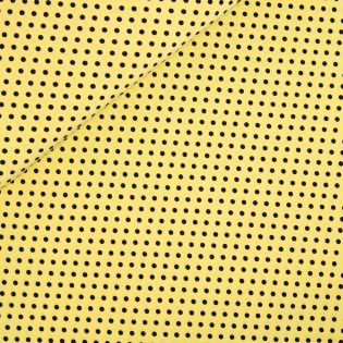 Stretch Dots - gelb-schwarz