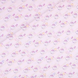 Baumwolle - Hello Kitty - rosa