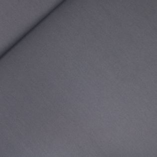 Baumwolle - Chambray -  anthrazit