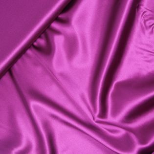 Seidenstretch - uni - fuchsia