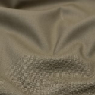 Baumwoll - Canvas - uni - taupe