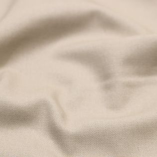 Baumwoll - Canvas - uni - sand