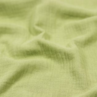 Baumwoll - Musselin - Double Gauze - oliv