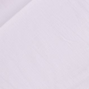 Reines Leinen - vorgewaschen - uni - weiß