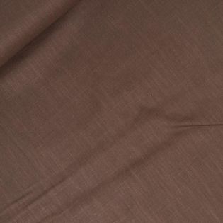 Reines Leinen - vorgewaschen - uni - braun