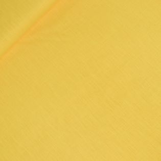 Reines Leinen - vorgewaschen - uni - gelb