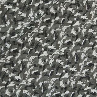 Baumwolljersey - Adler - grau