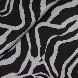 Sweatshirt - Zebra - grau
