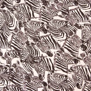 Viskose - Zebra - natur