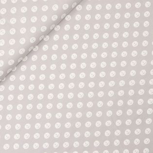 Baumwolljersey - Minianker  - hellgrau