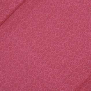 Baumwolle - wilde Pünktchen - rot