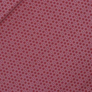 Baumwolle - kleine Wabe - rot