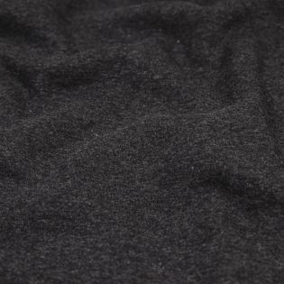 Sweatshirt - uni - melange - anthrazit