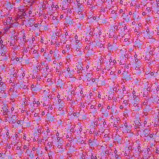 Viskose - Stretch - Mille Fleur - pink
