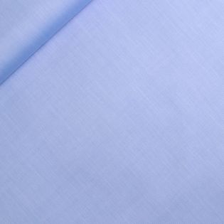 Baumwolle - Blusenstoff - SE - falsches Uni - Köper - blau meliert