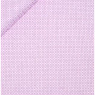 Baumwolle - Blusenstoff - SE - kleine Kacheln - rosa - weiss