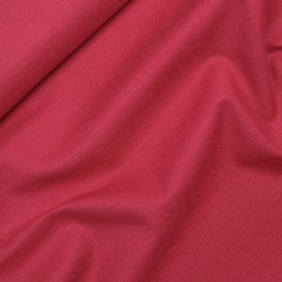 Baumwolle - Leinen - Viskose - Stretch - uni - rot