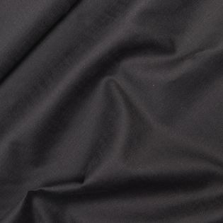 Baumwolle - Leinen - Viskose - Stretch - uni - schwarz