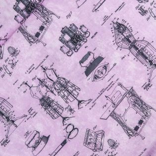 Patchwork - Baumwolle - Timeless Treasures - SEW CD3027 - rosa