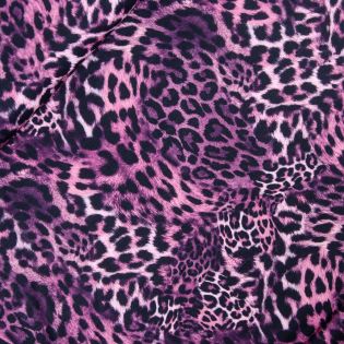 Jersey - Cool Touch - Leo - fuchsia - schwarz