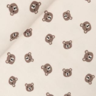 Fleece - Coral Fleece - Bärchen - beige