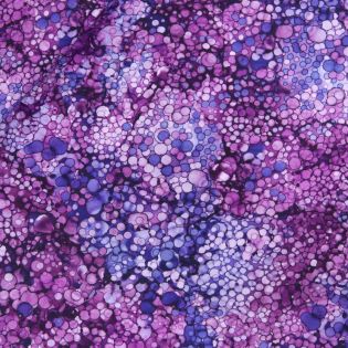 Patchwork - Baumwolle - Lila Tintentraum 