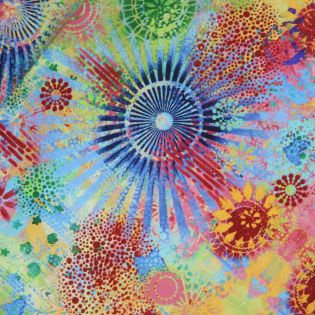 Patchwork - Baumwolle - Free Spirit - Skylight by Sue Penn