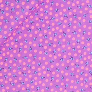 Patchwork - Baumwolle - Tula Pink - Untamed - Impending Bloom - pink - neon
