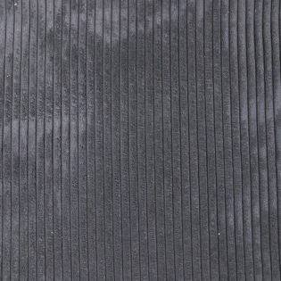Dekostoff -Möbelstoff- Breitcord - grau