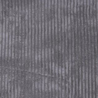 Dekostoff -Möbelstoff- Breitcord - hellgrau