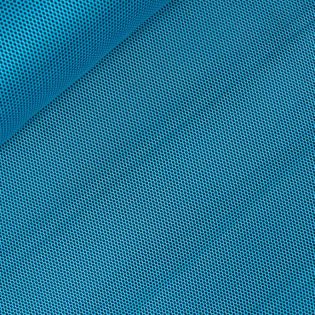 Mesh - 3d gesteppter Netzstoff - blau
