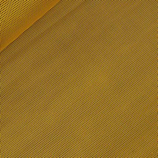 Mesh - 3d gesteppter Netzstoff - ocker