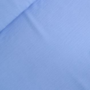 Imitatie Crepe - uni - hellblau