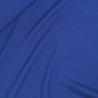 Light Crepe - uni - blau