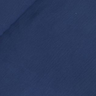 Imitatie Crepe - uni - dunkelblau