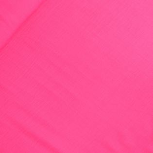 Fancy -  Leinen Look - neon pink