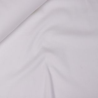 Rippenbündchen - extra breit - weiß  