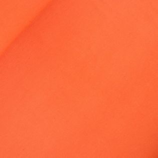 Viskose - Leinen - uni - orange