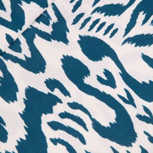 Viskose - Crinkle - Wild Blue - blau 