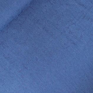 Jeans - leicht - Stretch - Blumenmuster - blau 