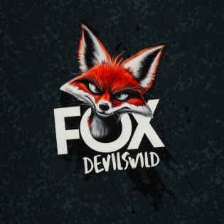 Swafing French Terry - Fox Devils Panel - Thorsten Berger