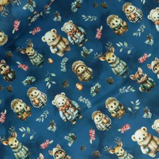 Sweatshirt - Baby-Waldtiere - Digitaldruck 